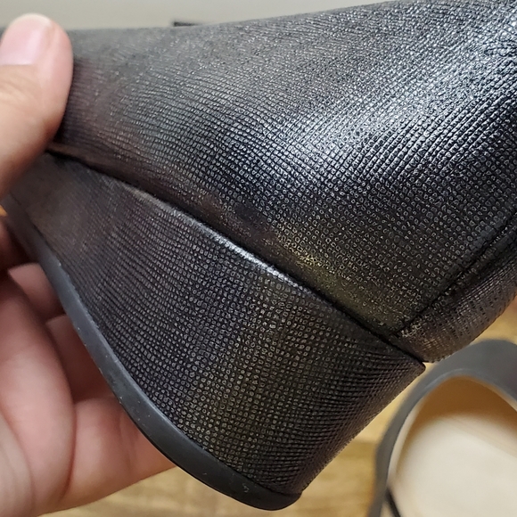 Alex Marie Moriah Metallic wedge pumps - Picture 11 of 16